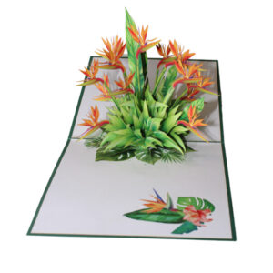 Bird of Paradise Pop Up Card