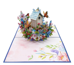 Butterfly Garden Pop Up Card